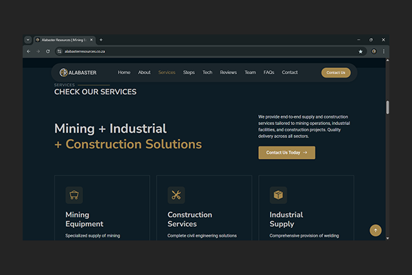 Alabaster Resources Project by Exclusive Tech