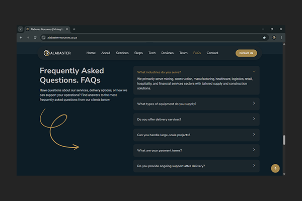Alabaster Resources Project by Exclusive Tech
