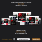 Blogger Service Website Design | Exclusive Tech 03
