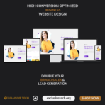 Business Service Website Design | Exclusive Tech 04