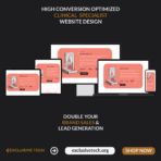 Clinical Specialist Service Website Design | Exclusive Tech 04