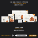 Confectionery Shop E-Commerce Website Design | Exclusive Tech 3