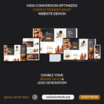 Confectionery Shop E-Commerce Website Design | Exclusive Tech 4