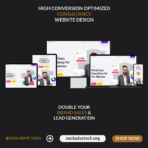 Consultancy Service Website Design | Exclusive Tech 03