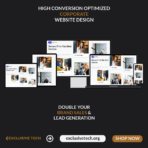 Corporate Service Website Design | Exclusive Tech 04