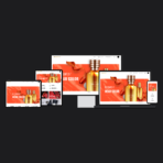 Cosmetics Shop E-Commerce Website Design | Exclusive Tech 1