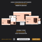 Decoration Shop E-Commerce Website Design | Exclusive Tech 4