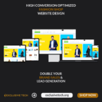 Fashion Shop E-Commerce Website Design | Exclusive Tech 3