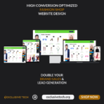 Fashion Shop E-Commerce Website Design | Exclusive Tech 4