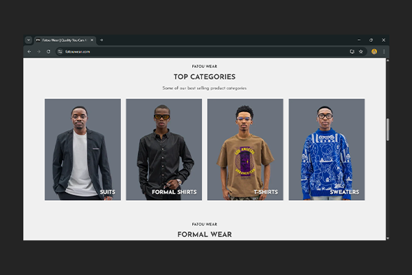 Fatou Wear Project by Exclusive Tech