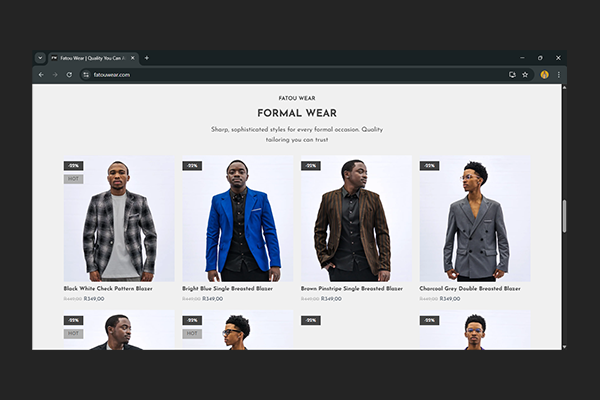 Fatou Wear Project by Exclusive Tech