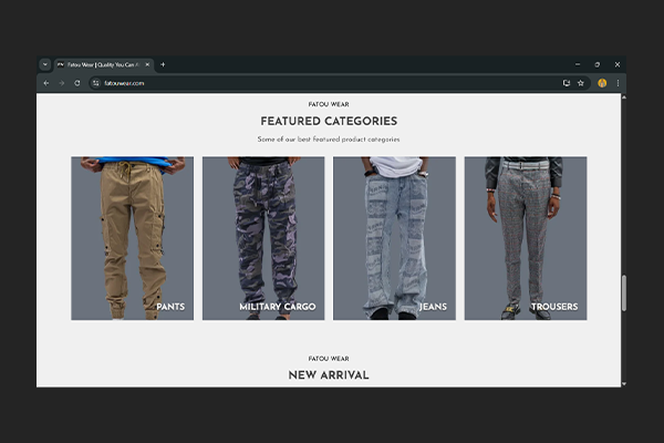 Fatou Wear Project by Exclusive Tech