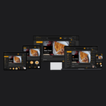 Food Shop E-Commerce Website Design | Exclusive Tech 1