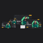 Freelancer Service Website Design | Exclusive Tech 01