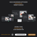 Freelancer Service Website Design | Exclusive Tech 04