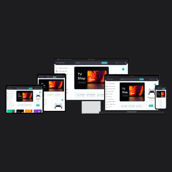 Gadget Shop E-Commerce Website Design | Exclusive Tech 1