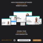Health Care Website Design | Exclusive Tech 03