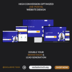 Job Portal Service Website Design | Exclusive Tech 03