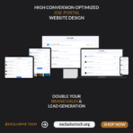 Job Portal Service Website Design | Exclusive Tech 04