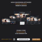 Online Courses Service Website Design | Exclusive Tech 04