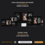 Photography Service Website Design | Exclusive Tech 04