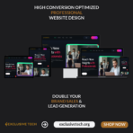 Professional Service Website Design | Exclusive Tech 03