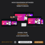 Professional Service Website Design | Exclusive Tech 04