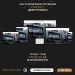 Property Service Website Design | Exclusive Tech 03