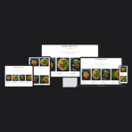 Restaurant Service Website Design | Exclusive Tech 02