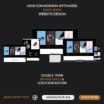 Shoe Shop E-Commerce Website Design | Exclusive Tech 4