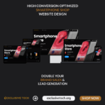 Smartphone Shop E-Commerce Website Design | Exclusive Tech 3