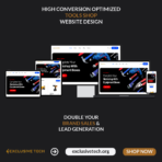Tools Shop E-Commerce Website Design | Exclusive Tech 3