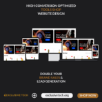 Tools Shop E-Commerce Website Design | Exclusive Tech 4