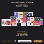 Watch Shop E-Commerce Website Design | Exclusive Tech 4
